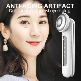 RF High Frequency Facial Device - Home Use Red Light Eye Bags Dark Circles Wrinkles Removal