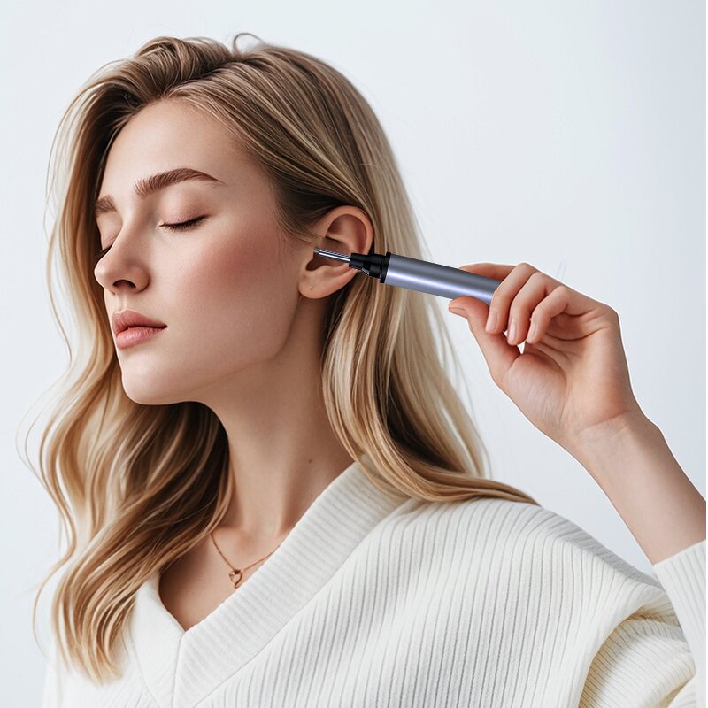 Wifi Visual Ear Spoon - Mini 1080P HD 5mp Electric Ear Wax Removal Cleaner 3.5mm