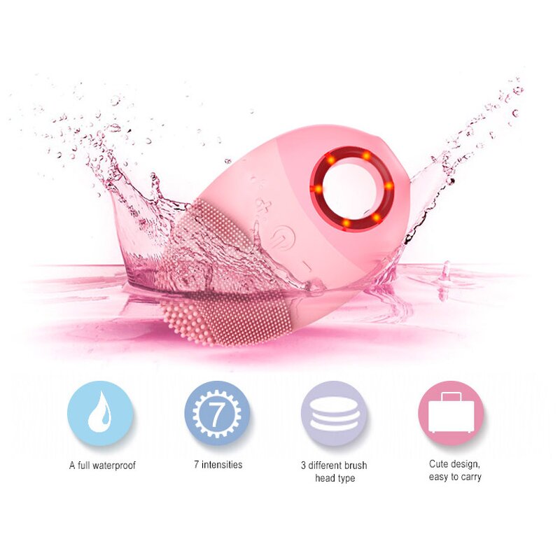 Silicone Face Cleaning Brush - 2025 New Releases Home Use Deep Cleansing Beauty Equipment