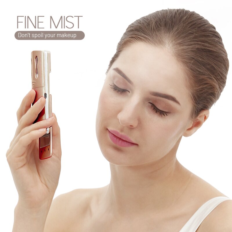 Pressurized Ionic Steamer - Handheld Multi-surface Natural Steam Nano Mister Eyelash Tool