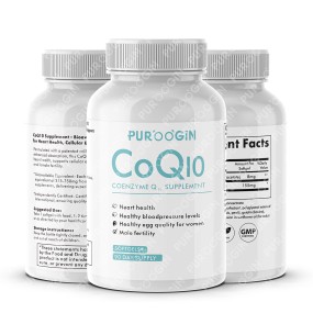 Fertility Support Softgels Factory - CoQ10 Reproductive Health Energy Metabolism