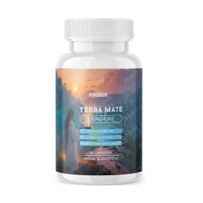 Yerba Mate Capsules Factory - Private Label Natural Energy Focus Support