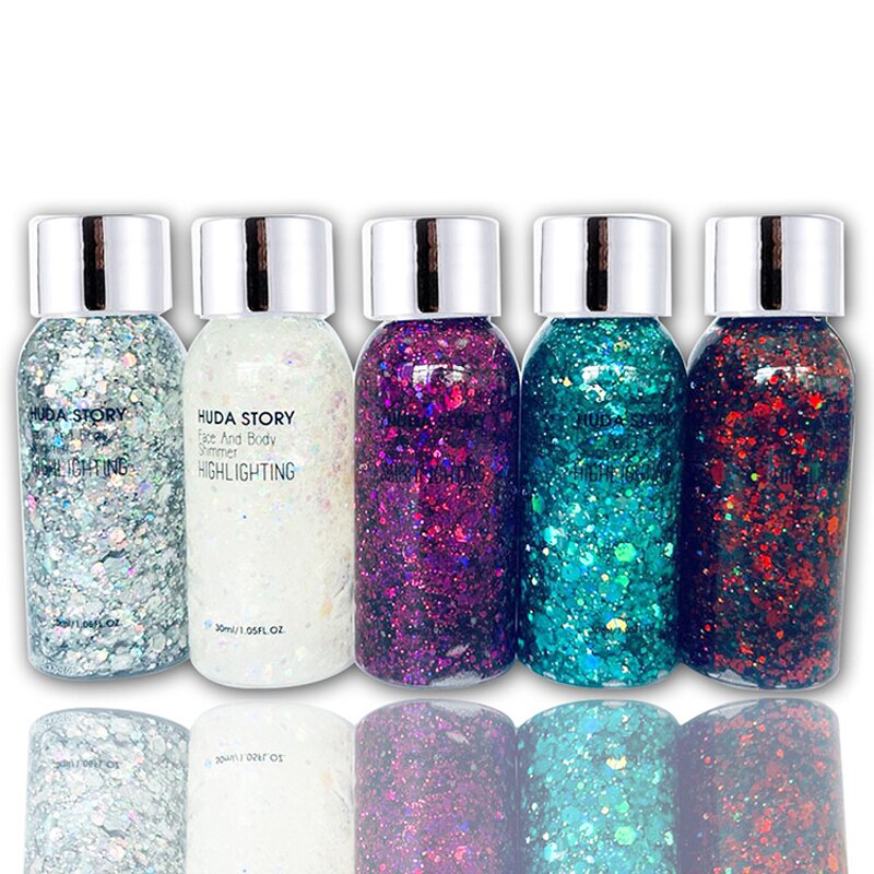 Glitter Powder Manufacturer - Newly Released Mixed Valentine DIY Cosmetic Colorful