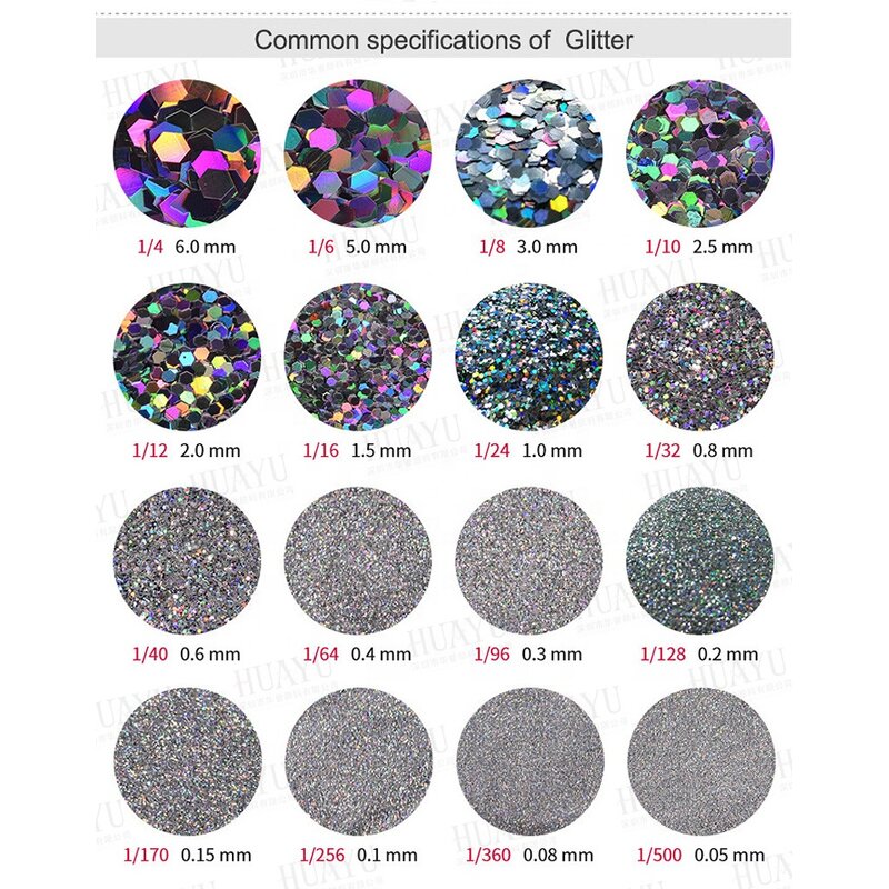 Shimmer Powder Manufacturer - Wholesale Fine PET Holographic Bulk Craft Nail Resin