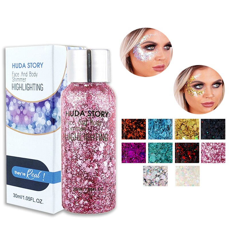 Glitter Powder Manufacturer - Newly Released Mixed Valentine DIY Cosmetic Colorful