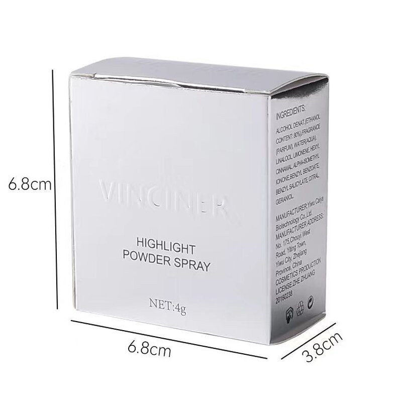 Highlighter Spray Manufacturer - Body Shimmer Oil Wholesale Loose Bronzer Powder