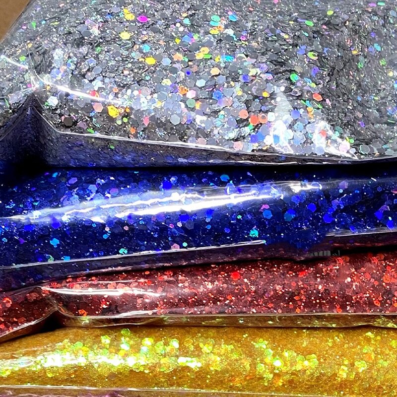 Shimmer Powder Manufacturer - Wholesale Fine PET Holographic Bulk Craft Nail Resin