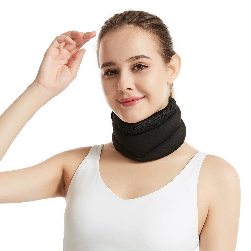 Neck Collar Manufacturer - Office Sports Cervical Care Breathable Traction Adjustable