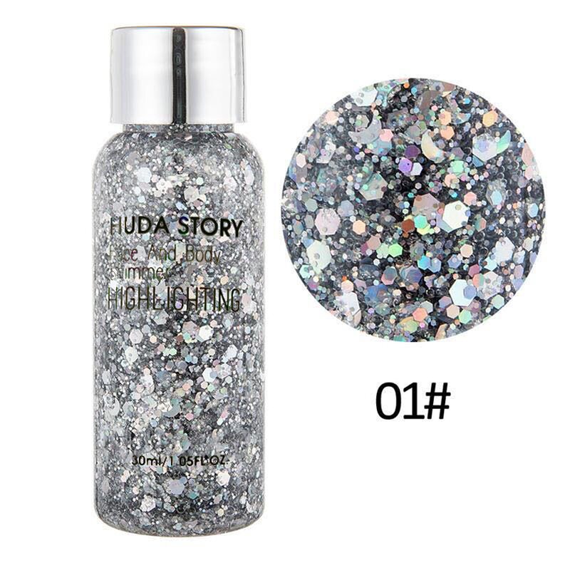 Glitter Gel Manufacturer - Christmas Nightclub Makeup for Face Eyeshadow Nail & OEM