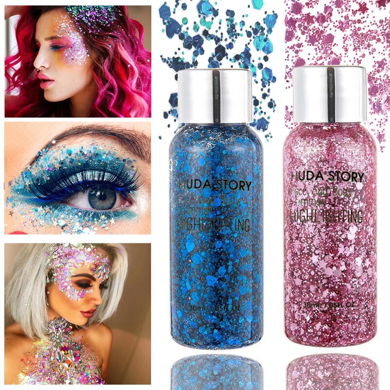 Glitter Powder Manufacturer - Newly Released Mixed Valentine DIY Cosmetic Colorful