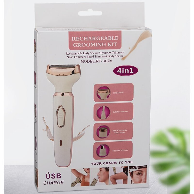 Epilator Shaver Manufacturer - 4 Head Replace Home Electric Double Foil Rechargeable