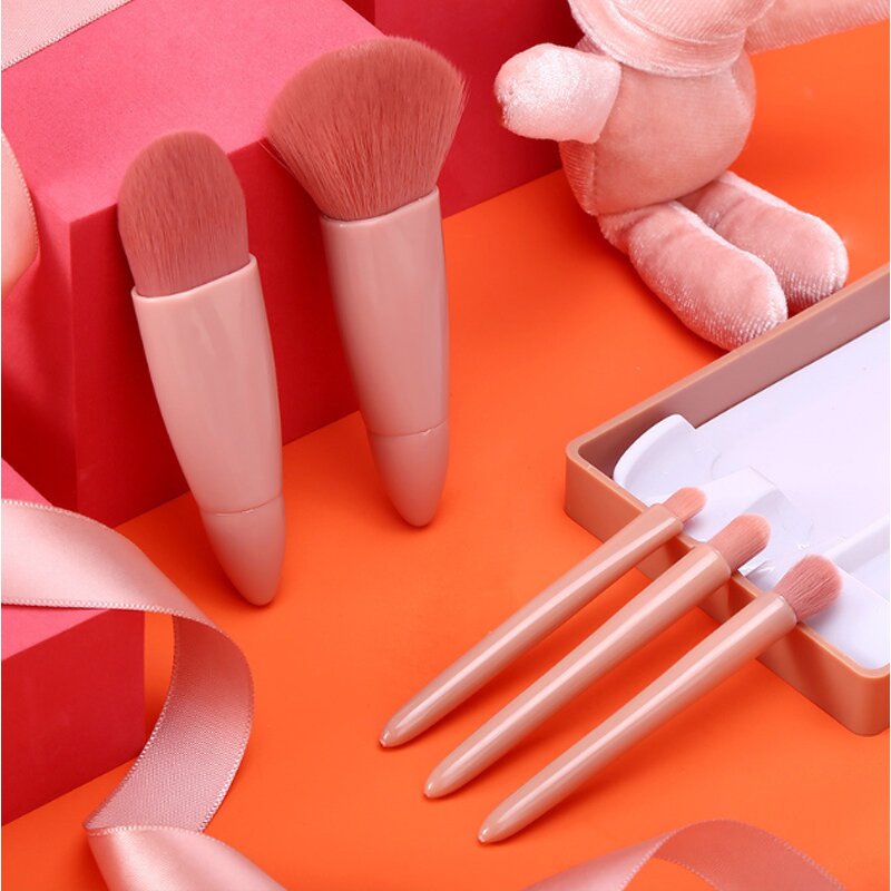 Makeup Brushes Set Manufacturer - Wholesale 5Pcs Cosmetic Powder Eye Shadow Blush