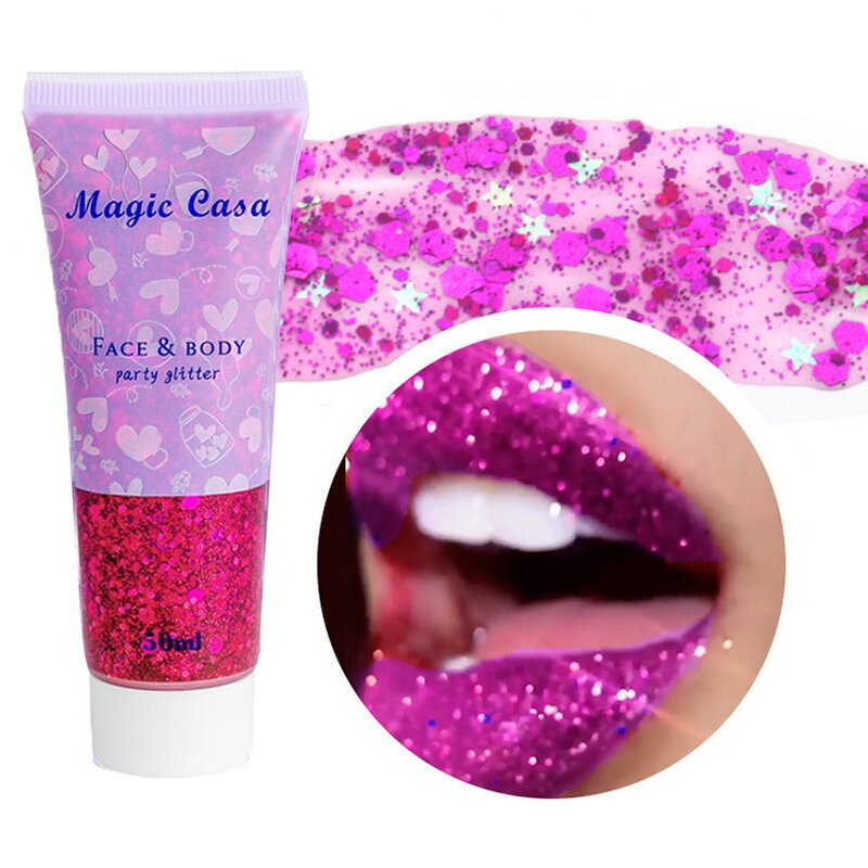 Liquid Highlighter Manufacturer - Popular 6 Colors Face Body Shimmer Pink Gold