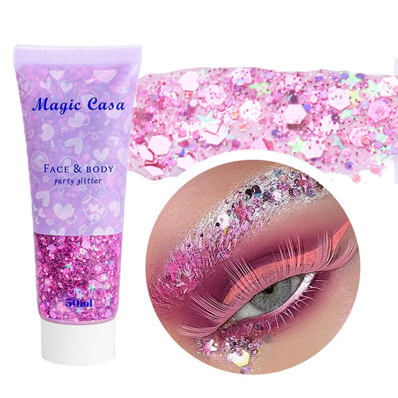 Liquid Highlighter Manufacturer - Popular 6 Colors Face Body Shimmer Pink Gold