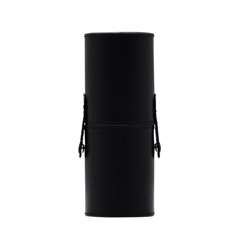 Makeup Brush Holder Manufacturer - High Quality PU Leather Tube Round Cylinder Case