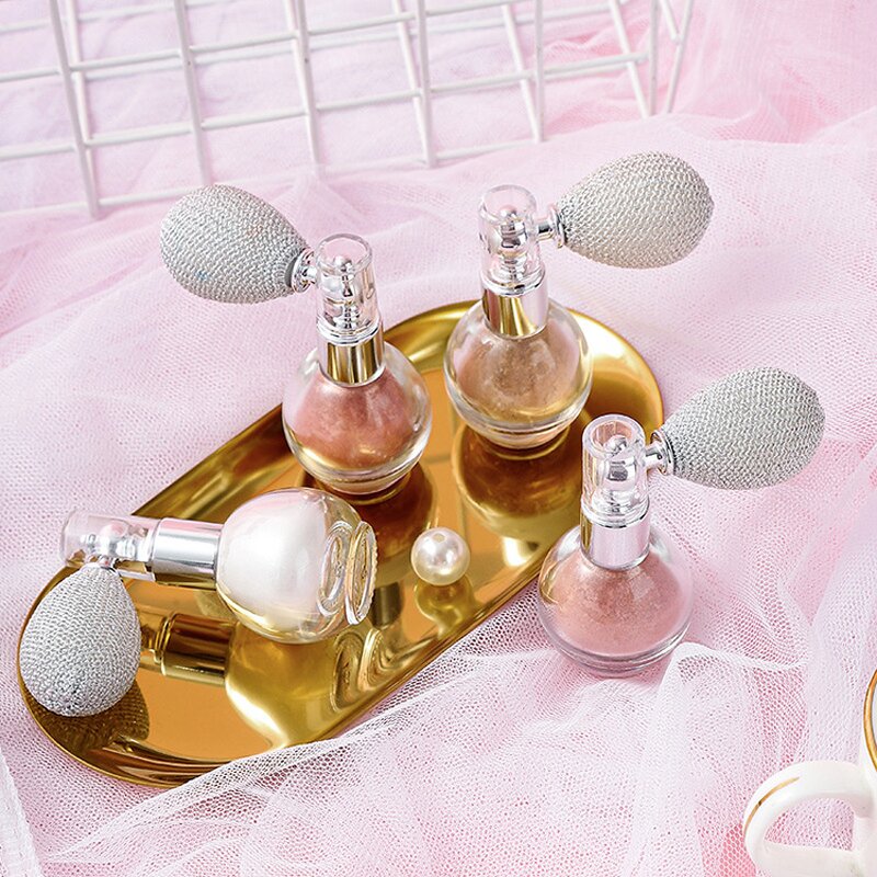 Makeup Setting Spray Manufacturer - Custom Logo High-gloss Glitter Powder Bronzer