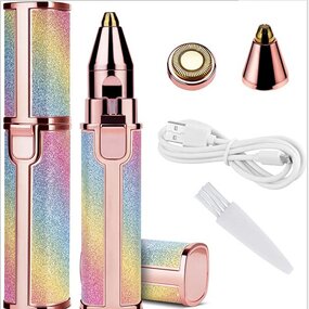 Depilator Manufacturer - 2-in-1 Electric Women's Portable Rotary Shaver and Epilator