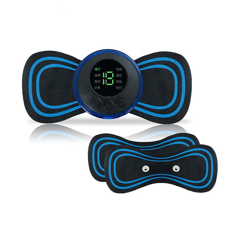 Neck Massager Manufacturer - Mini Electric EMS Pulse with Gel Sticker for Full Body