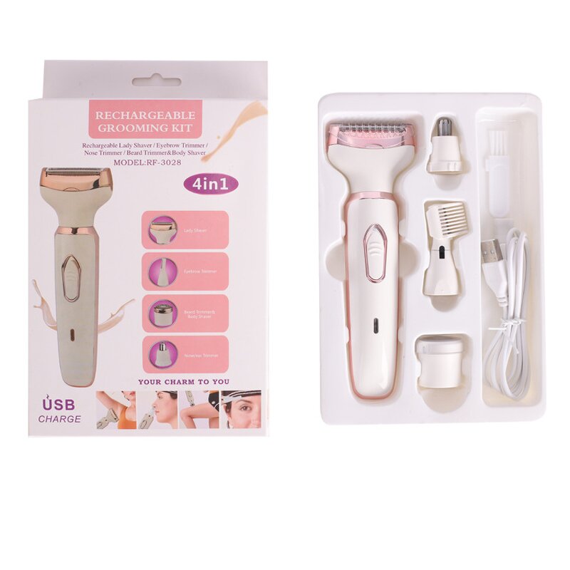 Shaver Trimmer Set Manufacturer - Male One Blade Electric 4 in 1 Beard Nose Hair