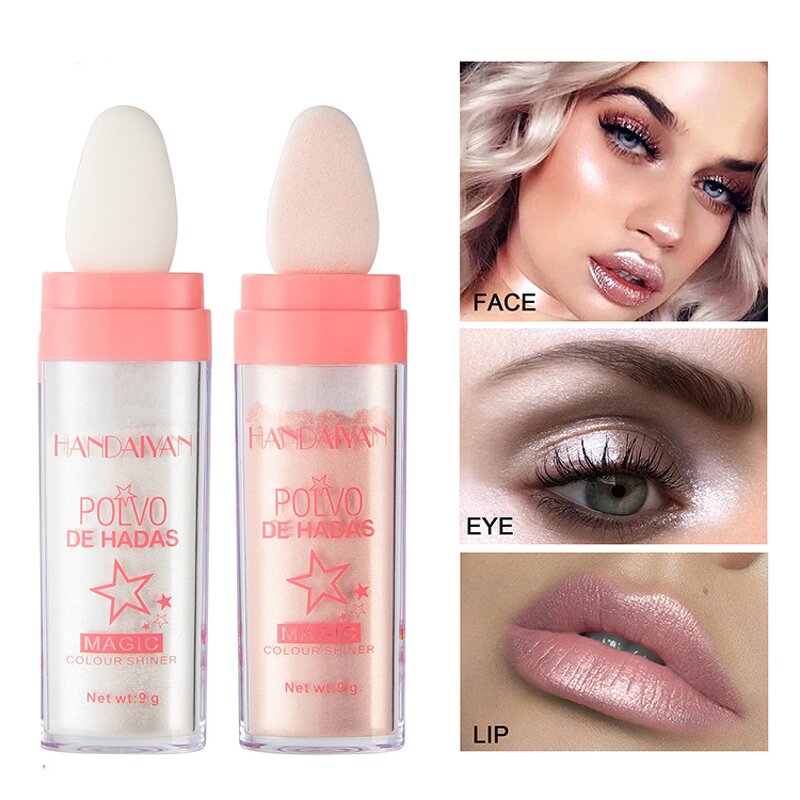 Highlighter Powder Manufacturer - Golden Shine Vegan Mini Promotional Shimmer Stick