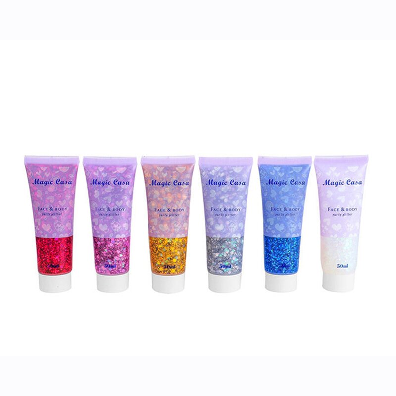 Glitter Gel Manufacturer - Liquid Glitter Powder 50ml for Hair Christmas Party