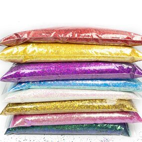 Shimmer Powder Manufacturer - Wholesale Fine PET Holographic Bulk Craft Nail Resin