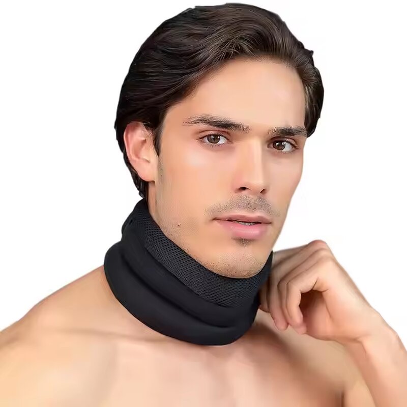Neck Collar Manufacturer - Office Sports Cervical Care Breathable Traction Adjustable
