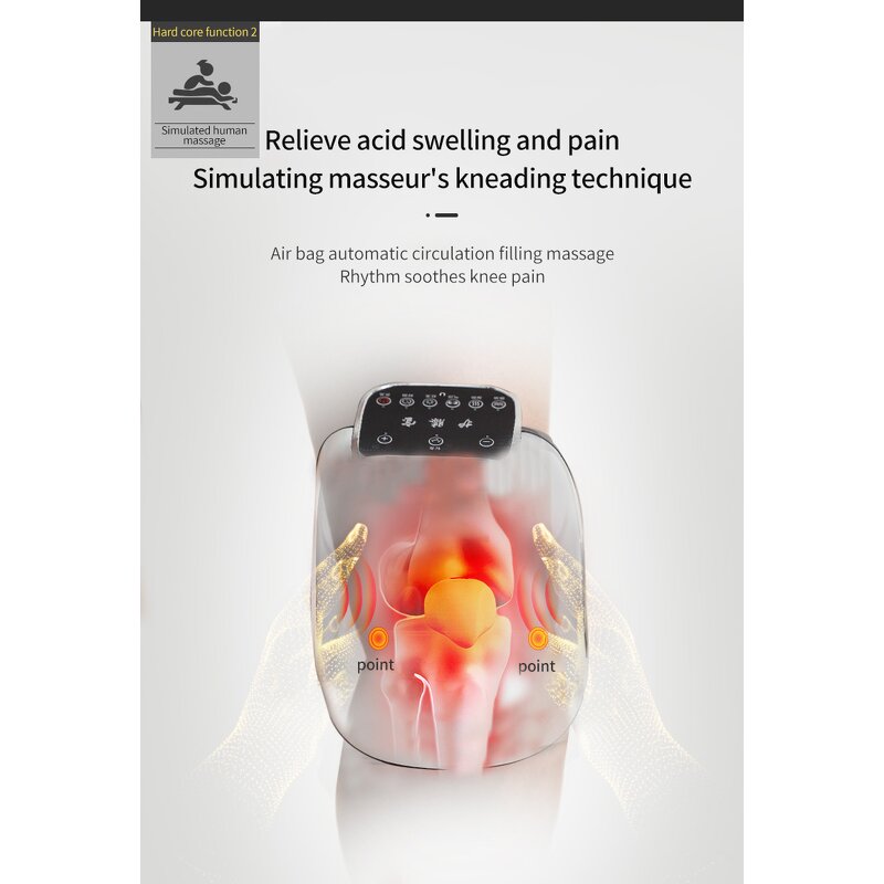 Electric Knee Massager - 2023 Hot Selling Arthritis Joint Treatment Smart Physiotherapy Compress