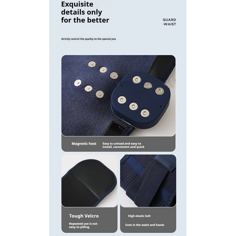 Electric Heating Waist Belt - 2025 Hot Back Massage Pain Relief Abdominal Heating Pad Tool