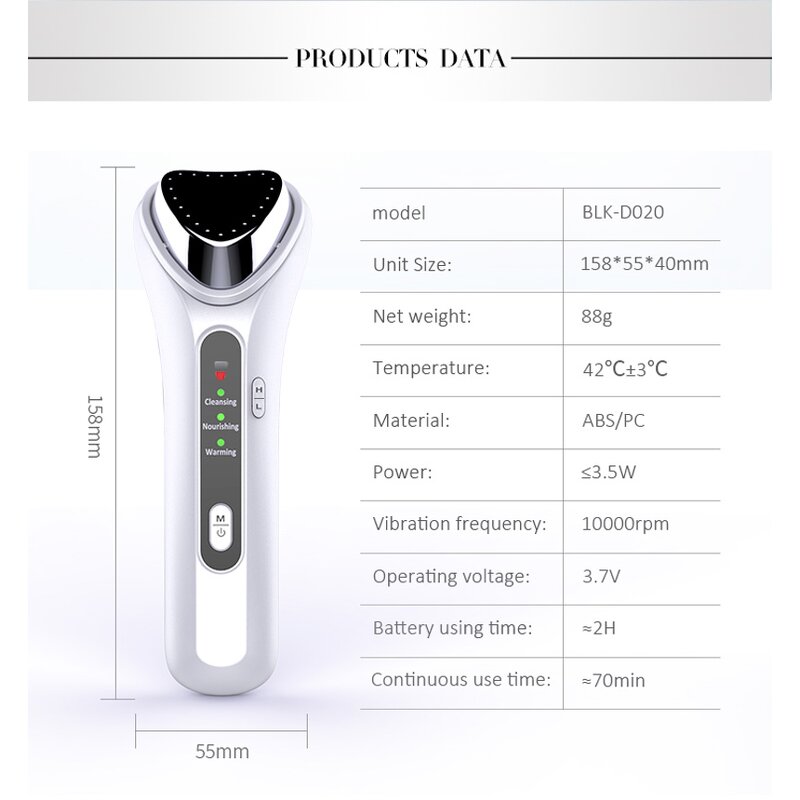Plasma Pen Facial Device - Home Skin Care Tool 3.7V Face Lift Hot Trending Beauty Apparatus