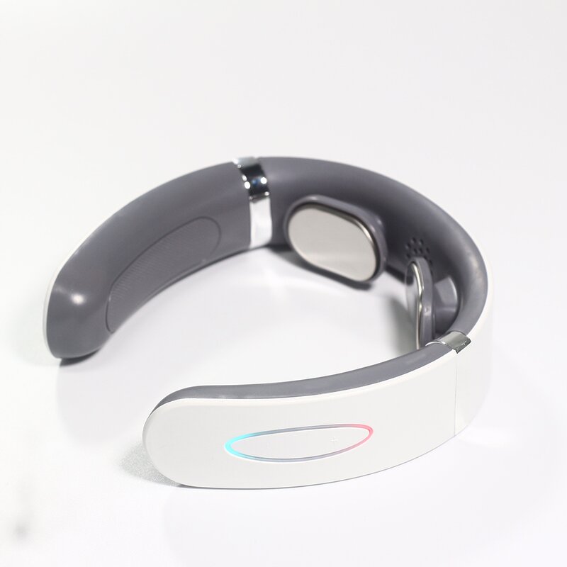 EMS Neck Massager - TENS Device Electronic Pulse Foldable Deep Kneading Cervical Shoulder Spa