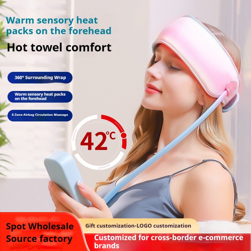 Electric Head Massager - 2024 Wholesale Handheld Heat Relaxation Massage Treatment Device