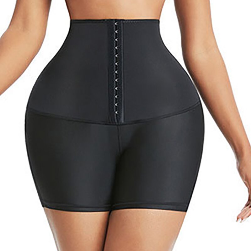 High Waist Yoga Leggings - Breathable Hooks Waist Trainer Corset Gym Fitness Pants