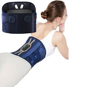 Electric Abdominal Trainer - 2025 New Waist Support Heating Massage Belt Fitness Lumbar Brace