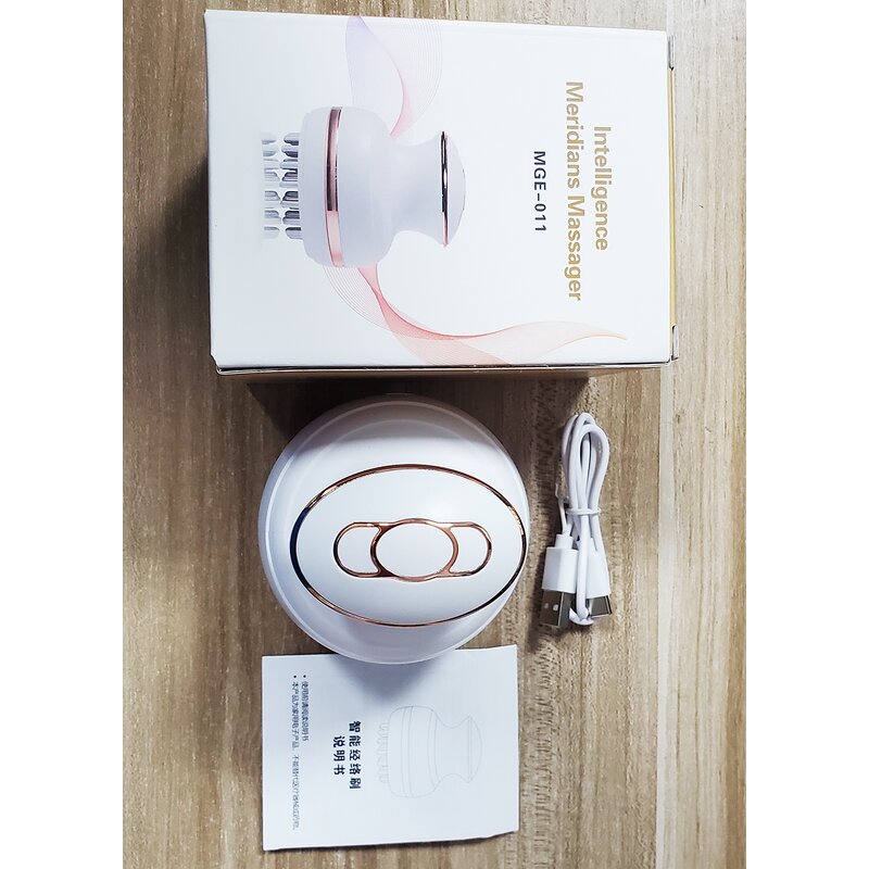 Electric Scalp Massager - Dredging Head Meridians Universal Body Relax Relieve Tool