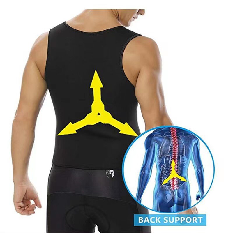 Neoprene Waist Trainer - 2025 New Men Women Sauna Sweat Vest Workout Tank Top Shapewear