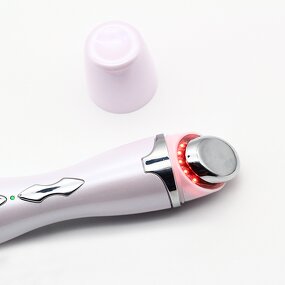 Smart Eye Massage Pen - Rechargeable Red Light Therapy Ionic Heated Anti-puffiness 150g Tool