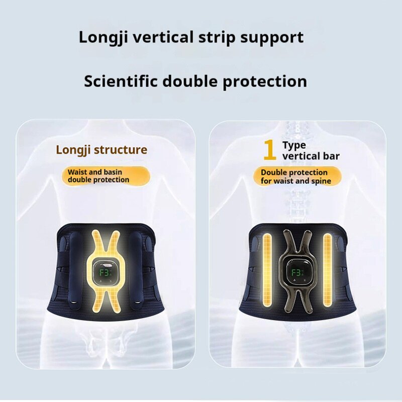 Heated Vibrating Waist Trainer - Wholesale Adjustable Abdominal Massager Therapist Band Tool