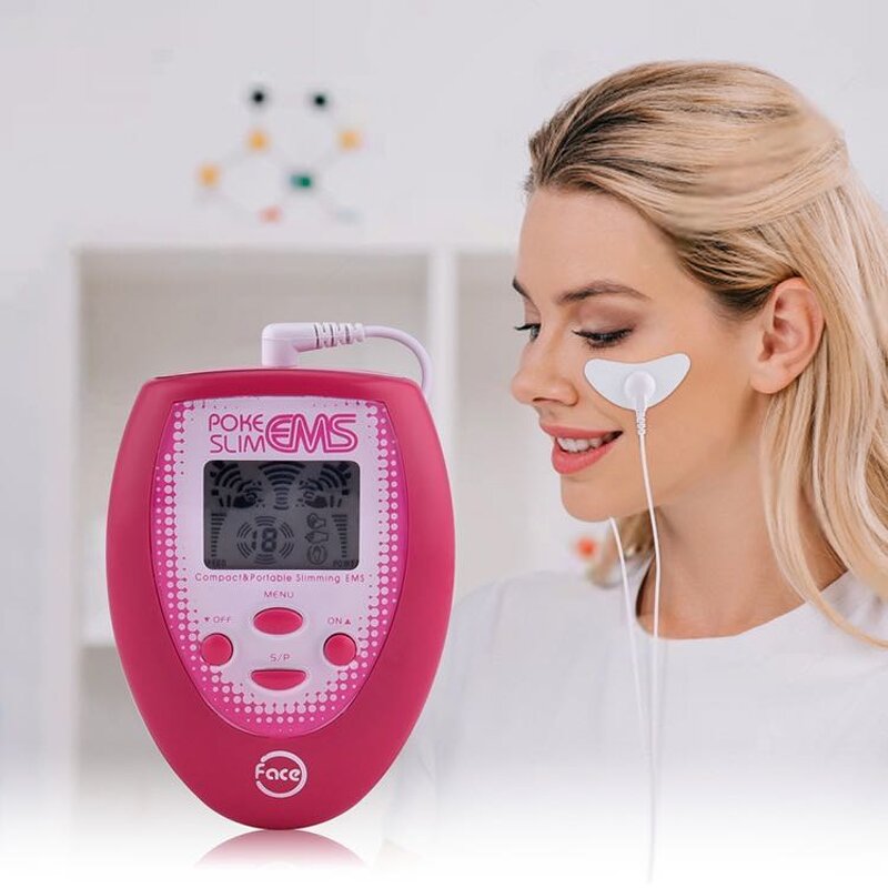 EMS Face Beauty Massager - Smart Electronic Pulse Pad Anti Wrinkles Muscle Stimulator Tool