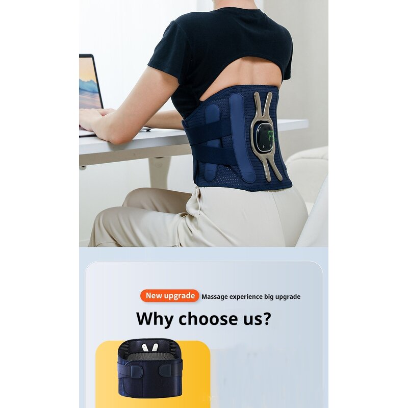 Heated Vibrating Waist Trainer - Wholesale Adjustable Abdominal Massager Therapist Band Tool