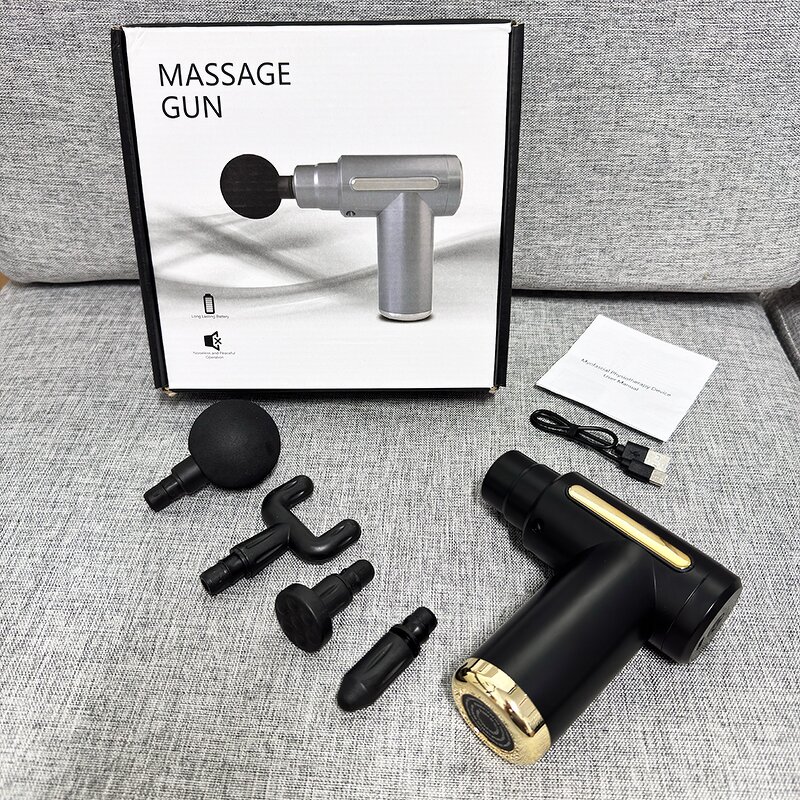 720 Facial Massage Gun - Trending Mini Therapy Vibration Home Fitness Deep Tissue Fascia Gun