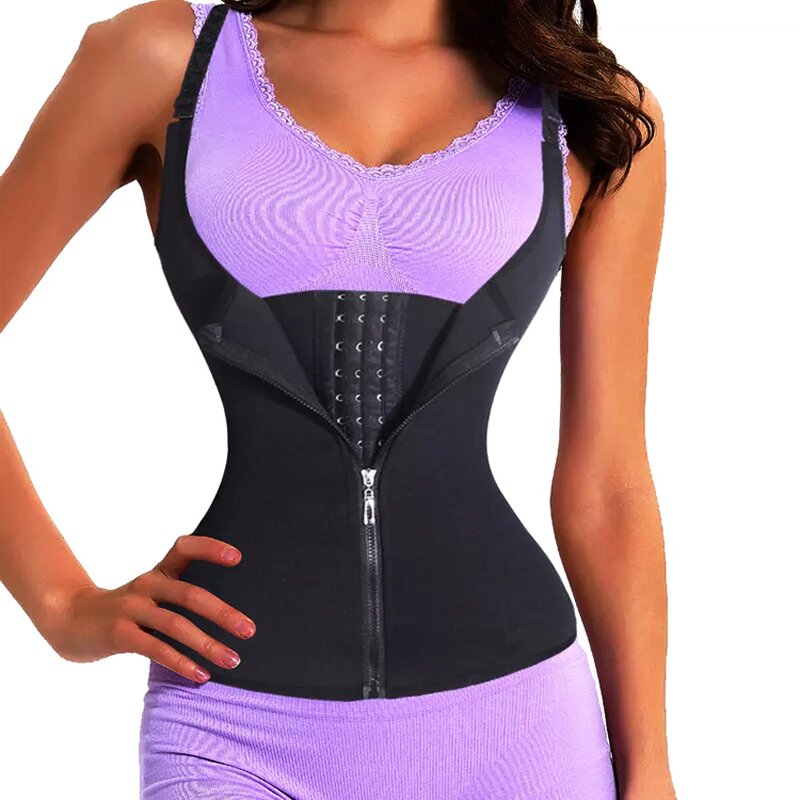 Latex Waist Trainer Corset - Wholesale Shaping Underwear Fat Burning Slimming Shapewear Bra