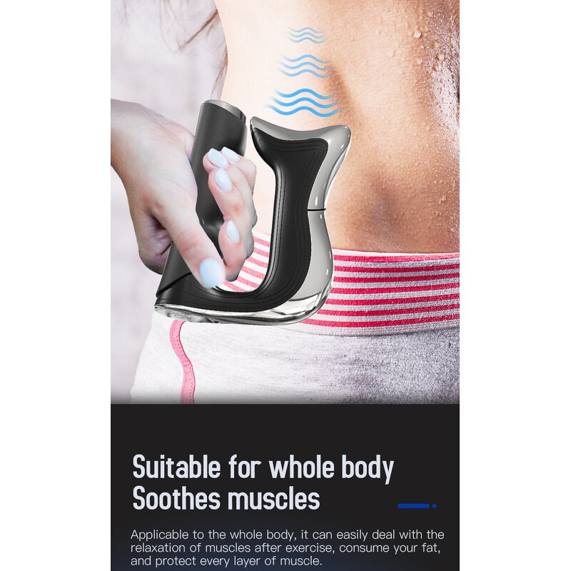 EMS Fascia Scraper - 2025 Hot Micro Current Deep Meridians Vibration Scraping Knife