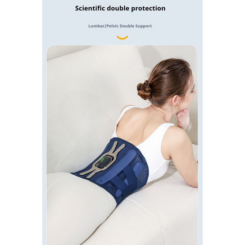 Heated Vibrating Waist Trainer - Wholesale Adjustable Abdominal Massager Therapist Band Tool