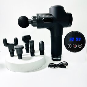 Percussion Fascia Gun - Electric Cordless Private Label Touch Deep Tissue Vibration Booster