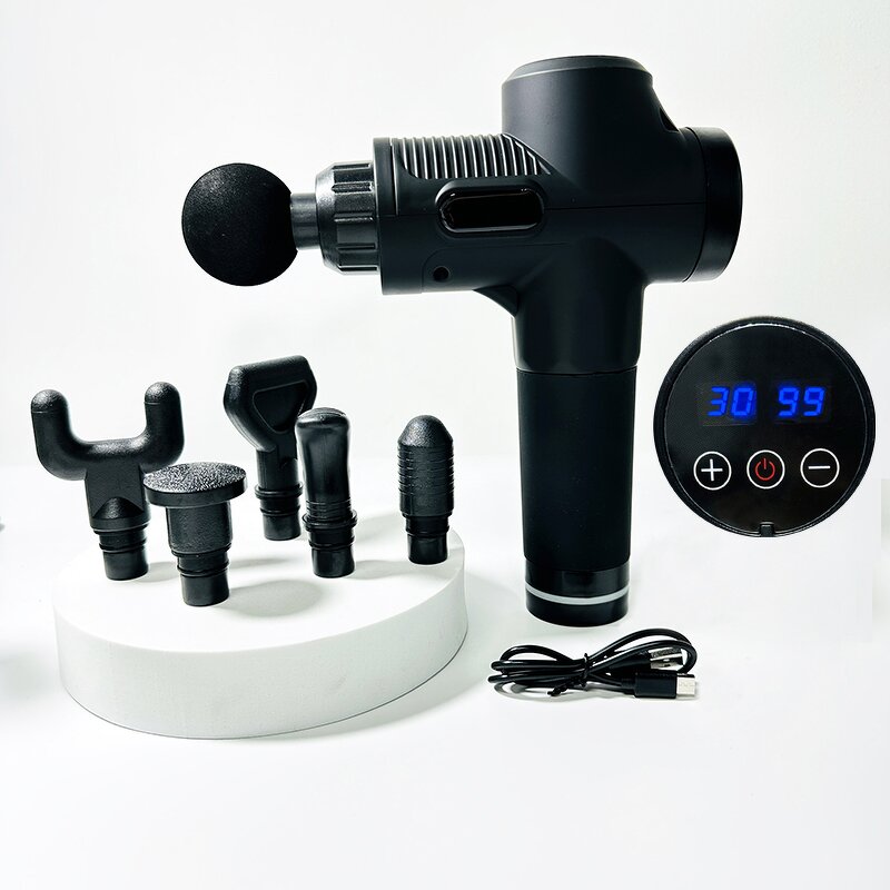 Percussion Fascia Gun - Electric Cordless Private Label Touch Deep Tissue Vibration Booster