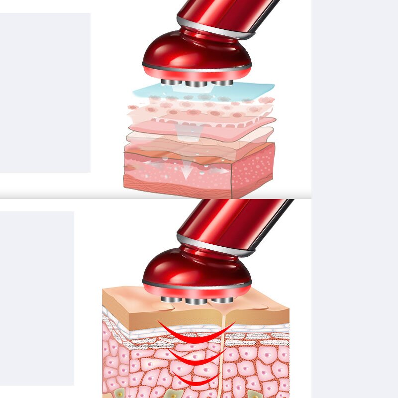 LED Facial Beauty Instrument - 2024 Multifunctional Skin Care Import Cleaning Lifting Device