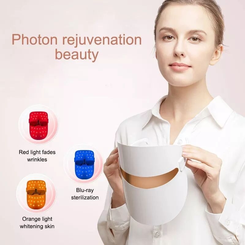 PDT LED Light Therapy - Panel Device Red Light Facial Mask Beauty Rejuvenation Tool