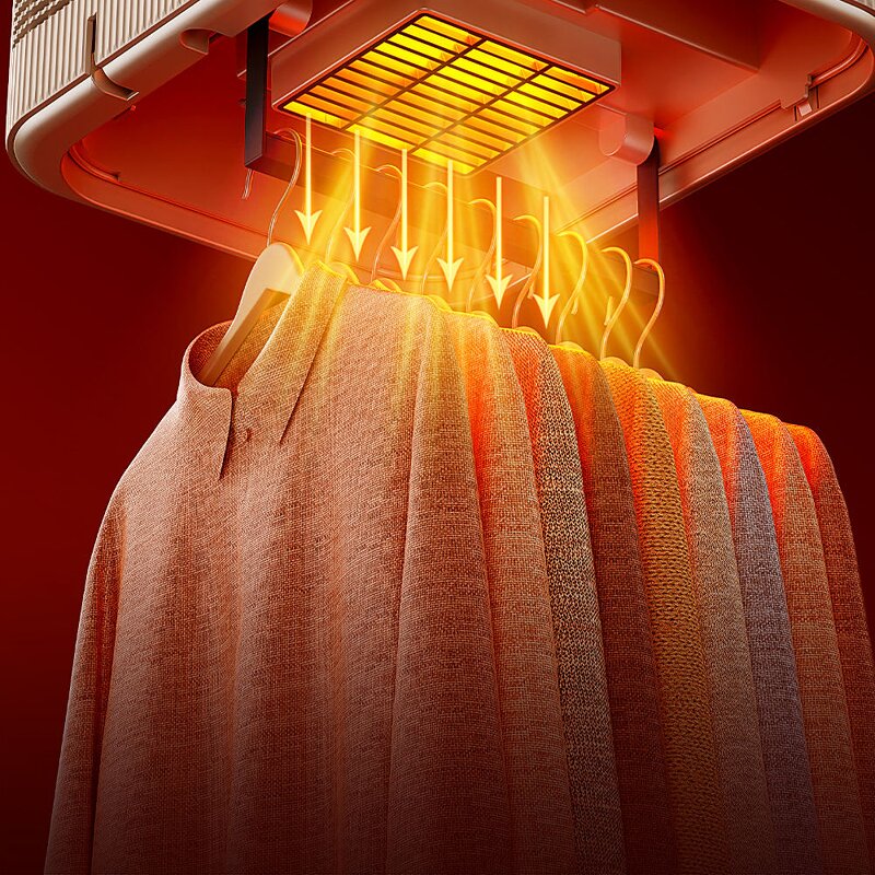 Electric Clothes Dryer - Portable Automatic Apartments RVs Travel Car Drying Machine