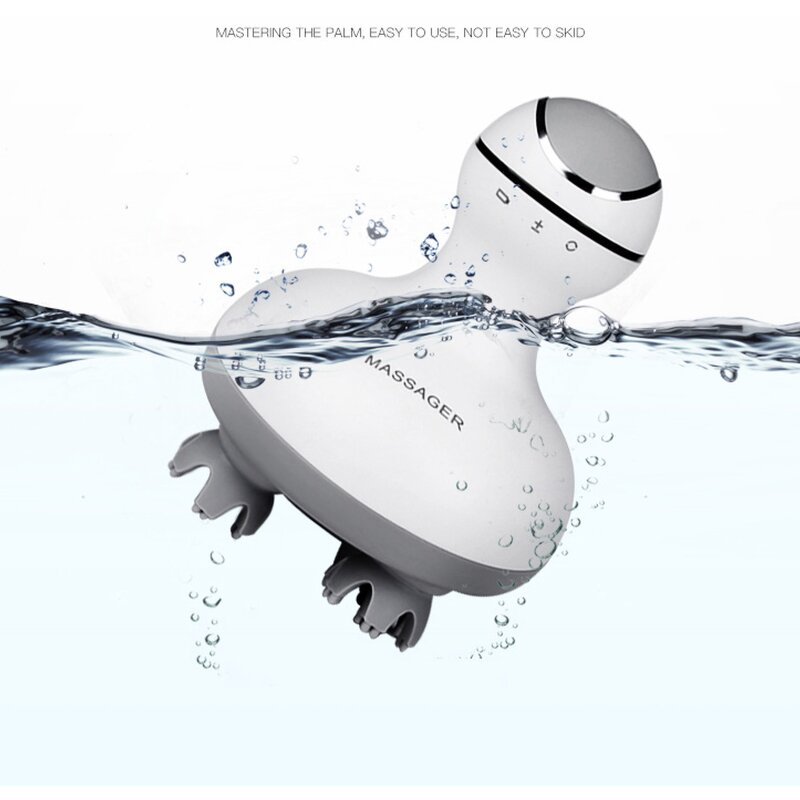 Electric Scalp Massager - Hot Selling Waterproof Portable Head Roller Massage Machine